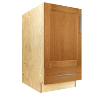 1 door and 1 bottom drawer base cabinet