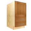 1 door and 2 bottom drawers base cabinet