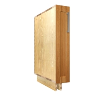1 door base cabinet slim version (small widths)