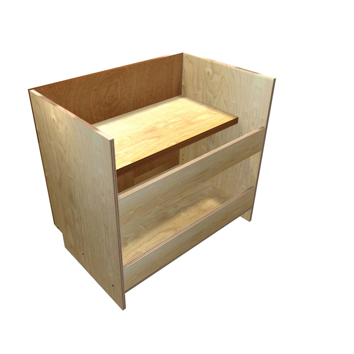 2 door apron sink base cabinet (*sink not included)